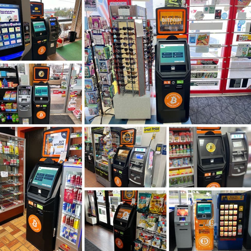 Eight ChainBytes Bitcoin ATMs deployed in convenience stores, gas stations, and retail locations
