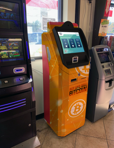 Bitcoin ATM for buying and selling BTC