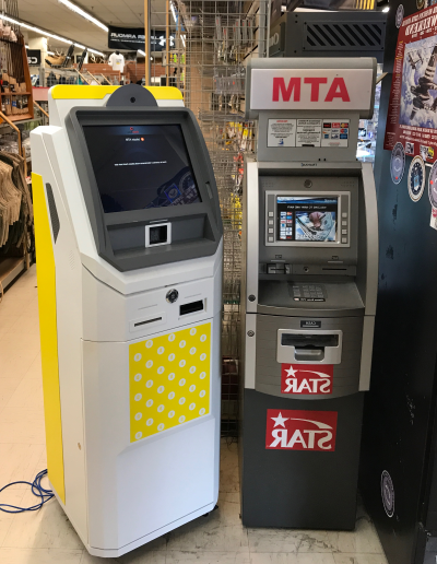 ChainBytes bitcoin ATM - custom yellow