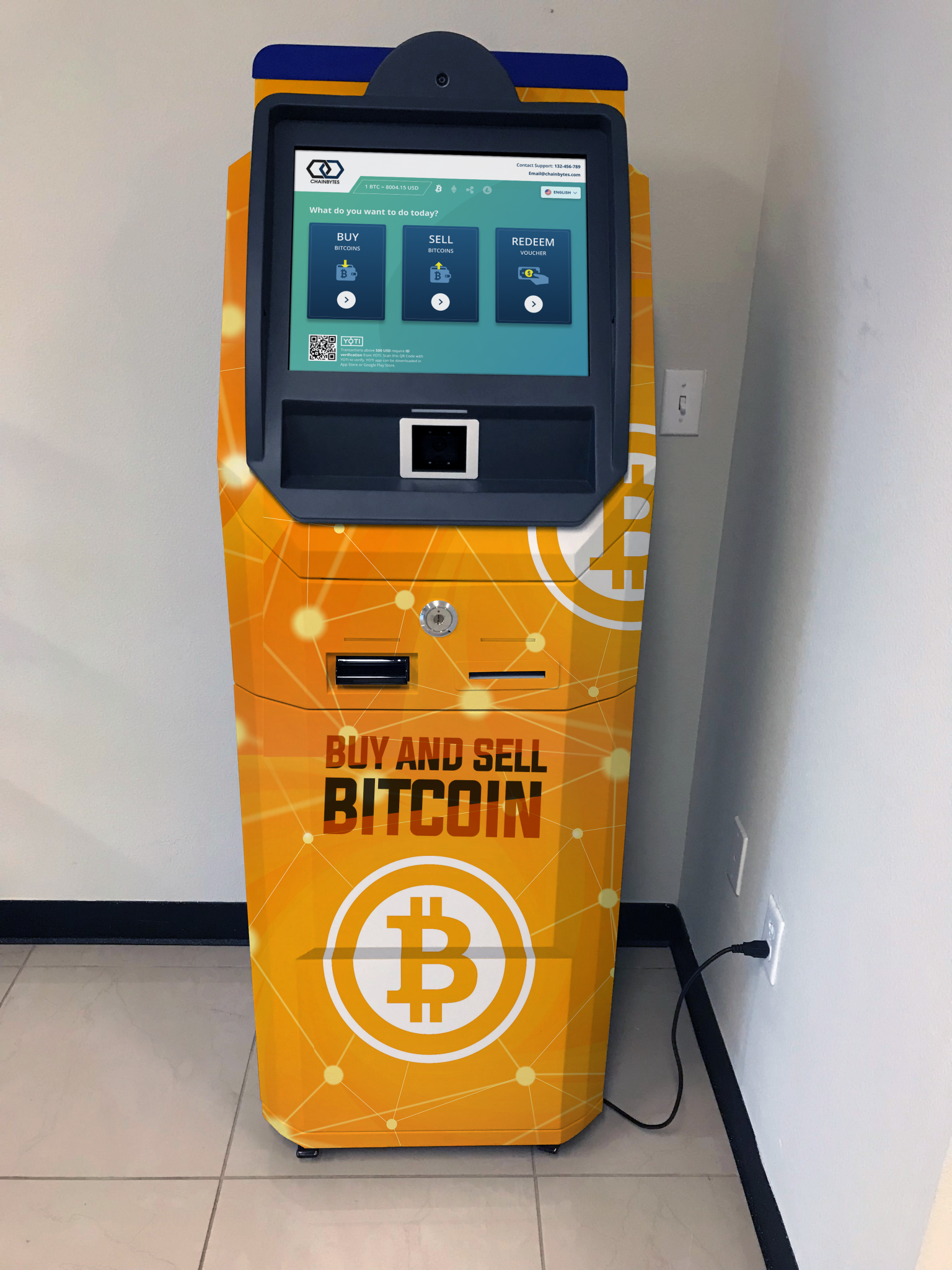 Bitcoin ATM Machines Presskit | ChainBytes