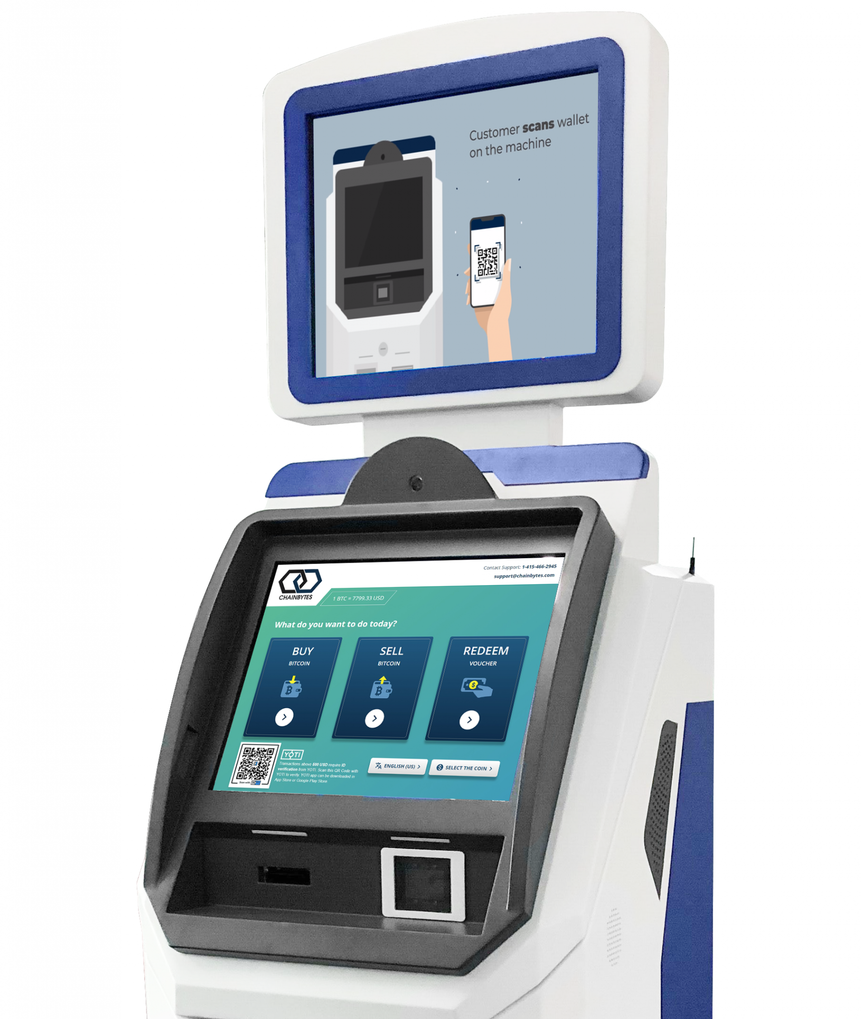 Add-on top screen - ChainBytes