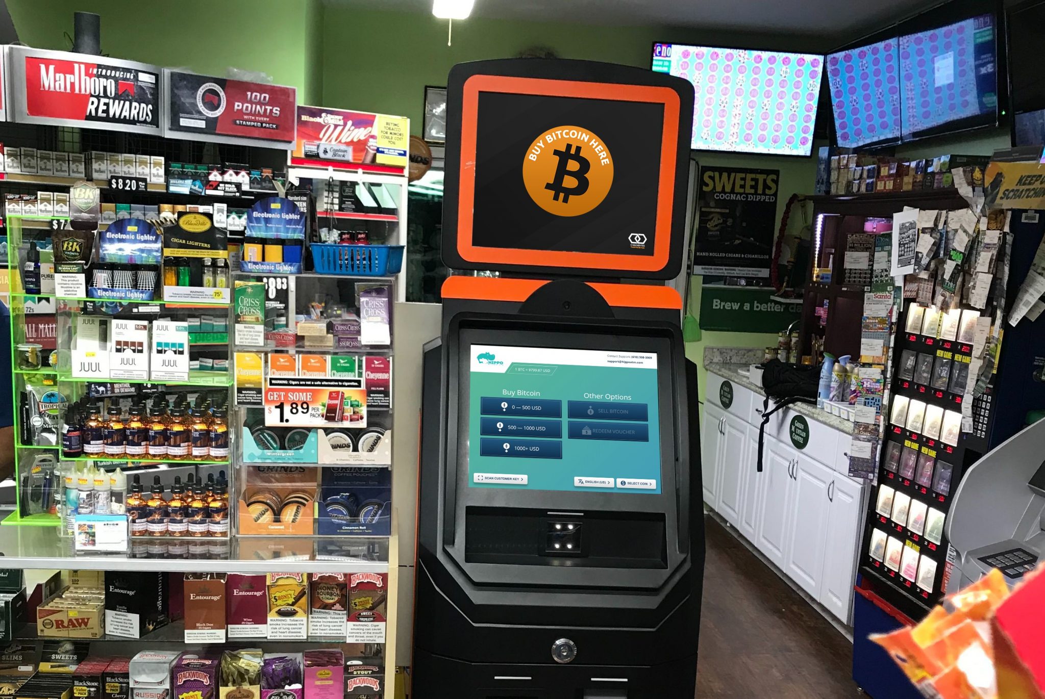 How to buy bitcoin with cash at the atm future of crypto