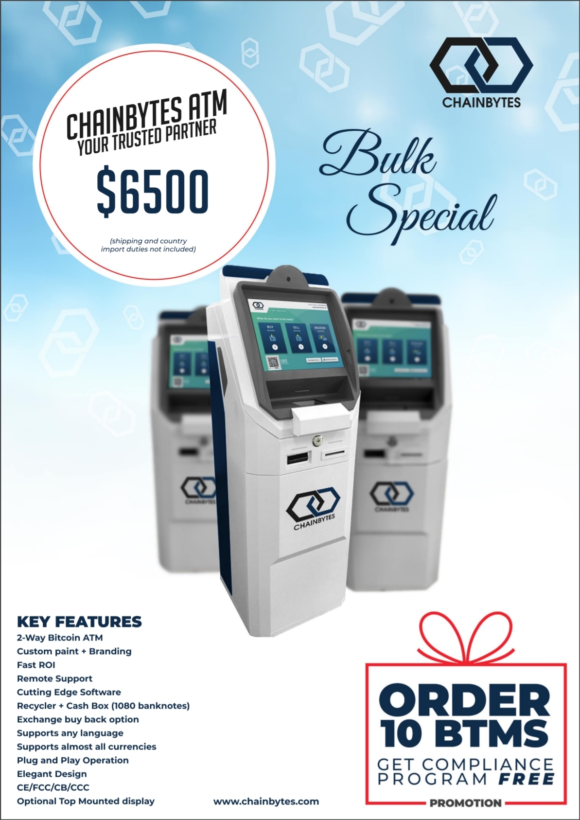 Bitcoin ATM by ChainBytes 2020