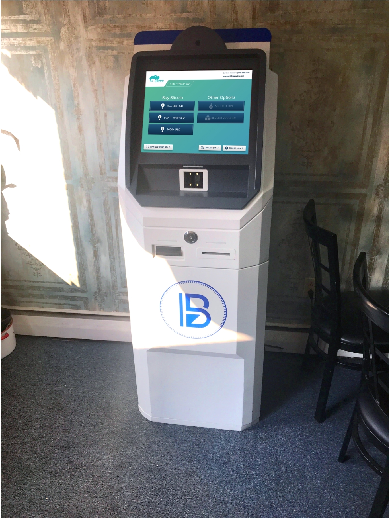 Bitcoin ATM Herrshey buy bitcon Satoshi Kiosks