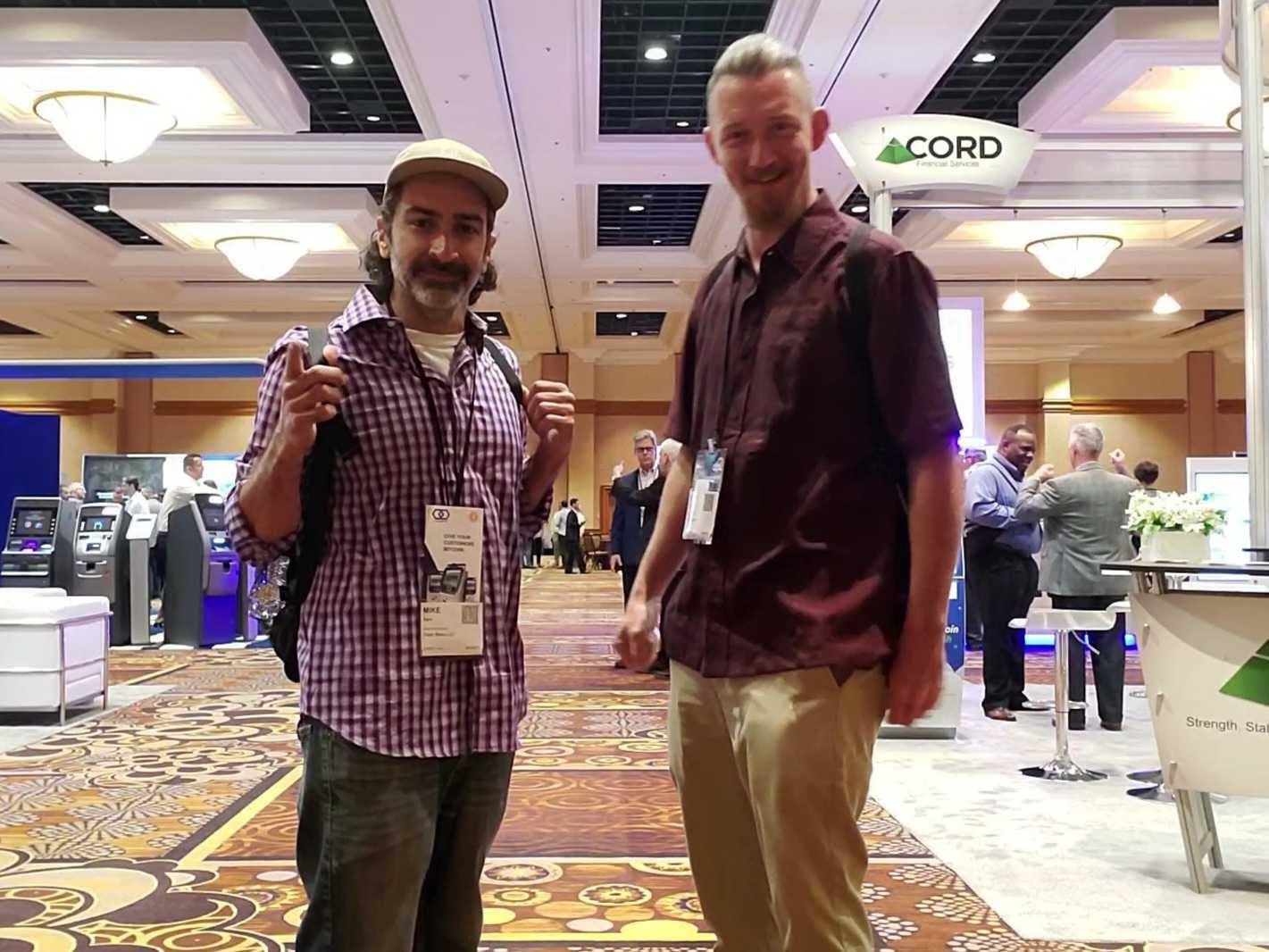 ChainBytes Bitcoin ATM team at ATMIA ChainBytes Bitcoin ATM team at ATMIA