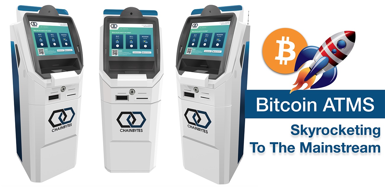 Bitcoin ATMs Skyrocket as Crypto Goes Mainstream - ChainBytes