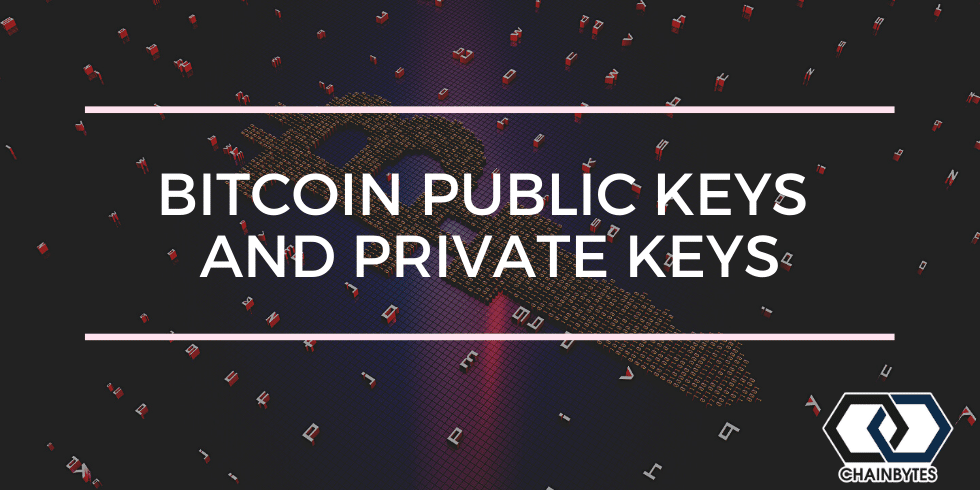 Bitcoin Public Keys And Private Keys