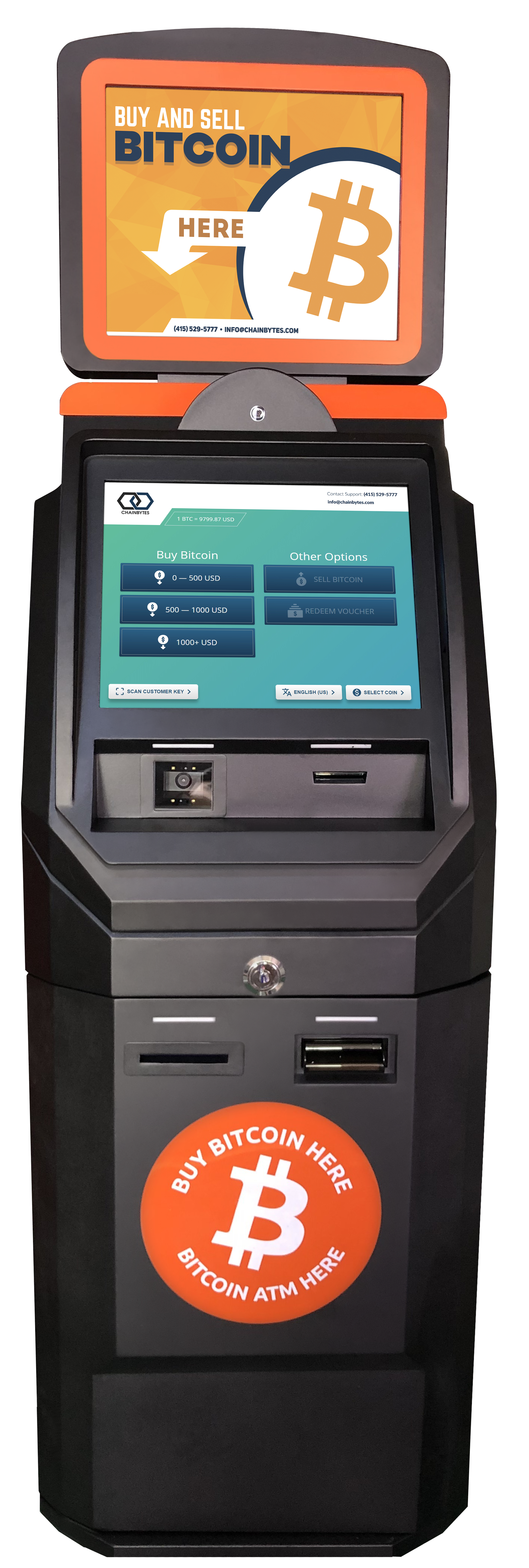 ChainBytes Bitcoin ATM for 2 way transactions f
