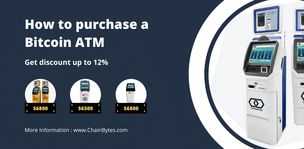 How to purchase a Bitcoin ATM