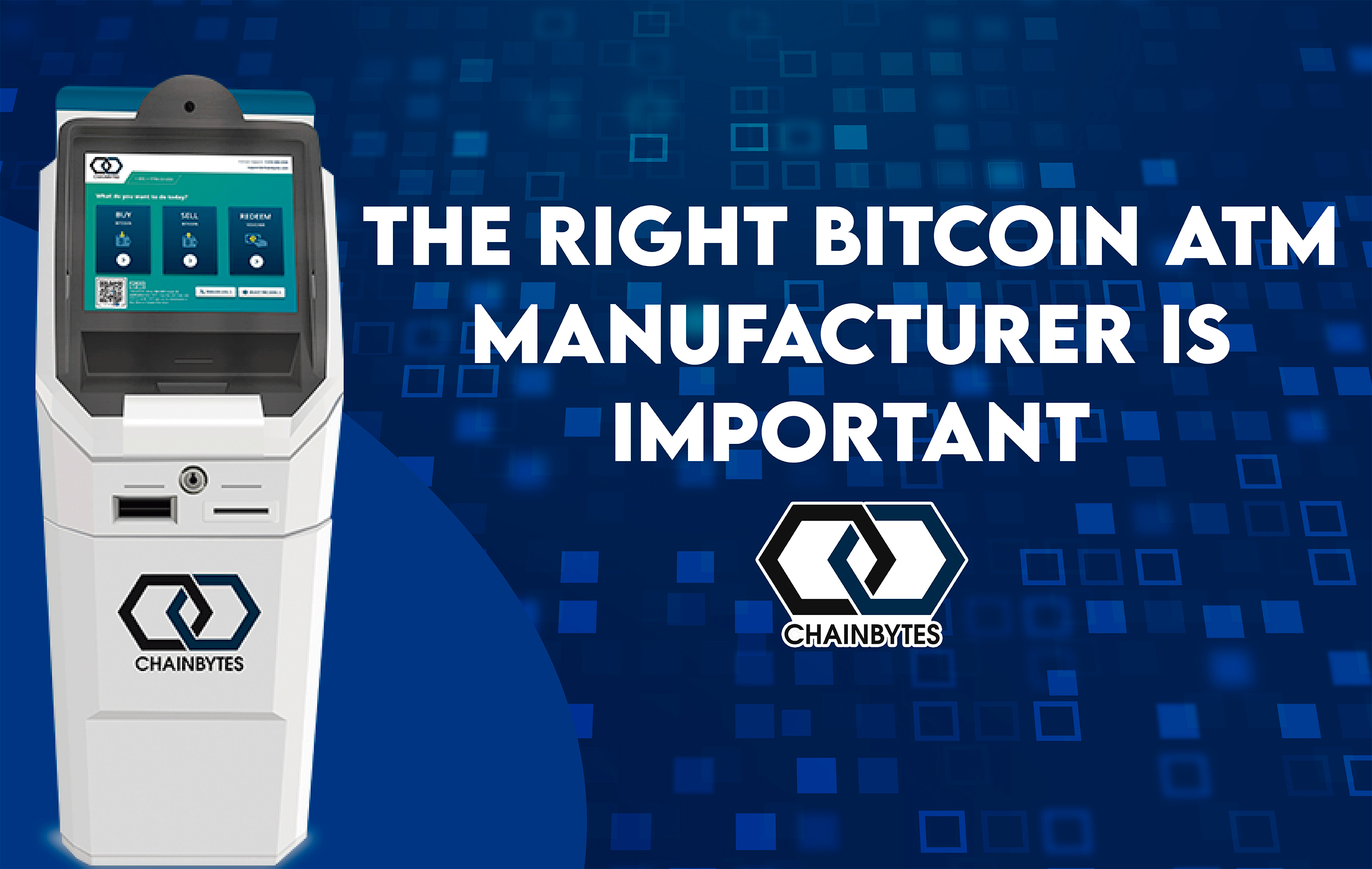 Bitcoin ATM manufacturer - How to choose the right one! - ChainBytes