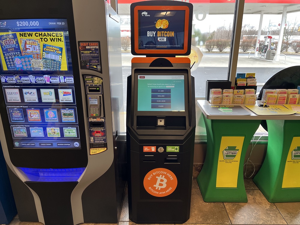 Bitcoin ATM at Global Gas at 549 Doylestown Rd, Lansdale, PA, 19446 Bitcoin ATM by ChainBytes