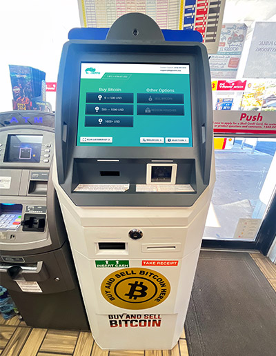 Bitcoin ATM at Royersford- SNK gas station