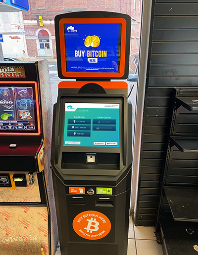 Bitcoin ATM at Royersford- SNK gas station