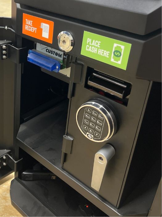 ChainBytes bitcoin ATM internal safe vault